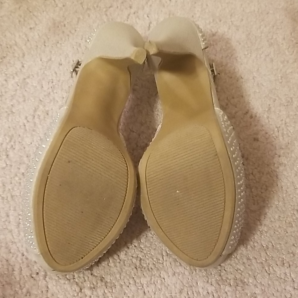 Silver Rhinestone Heels - Picture 5 of 10